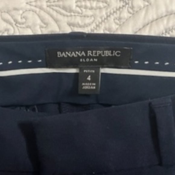 Banana Republic Navy Slacks - Picture 7 of 7